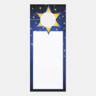 Aviso De Porta Estrela de David