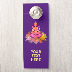 Aviso De Porta Feliz Diwali - Deepalavi Deusa Lakshmi 4