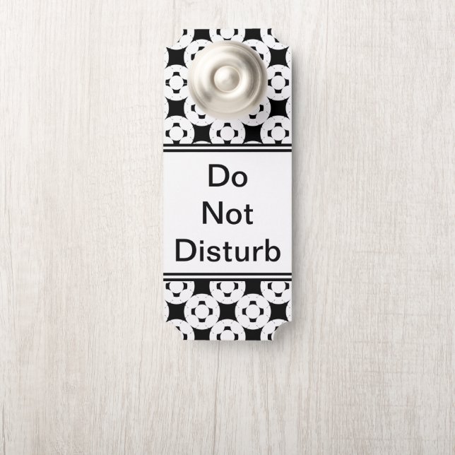 Aviso De Porta Gamepad negativo de Kenneth Yoncich (Na maçaneta)