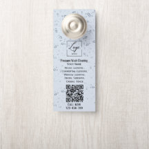 Gotas de água Código Qr Lavagem a pressão