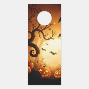 Aviso De Porta Halloween/Bat/Pumpkin/Fall