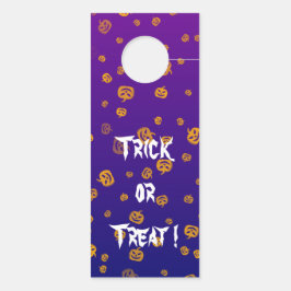 Aviso De Porta Halloween Jack Pumpkins