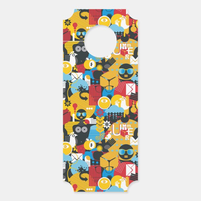 Aviso De Porta Hora de Verão (Frente)