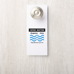 Aviso De Porta Importância de Votos