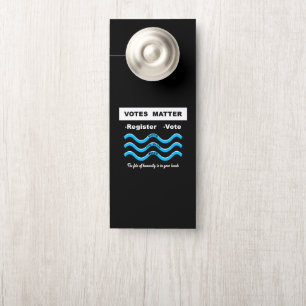 Aviso De Porta Importância de Votos