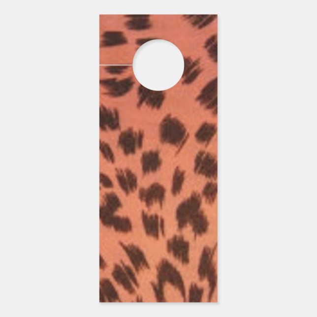 AVISO DE PORTA IMPRESSÃO ANIMAL DE TINTA (Frente)