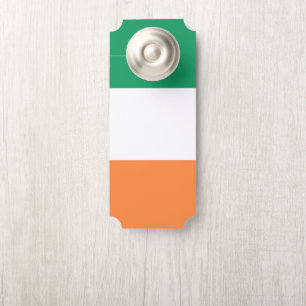 Aviso De Porta Irish National Flag, Irish Standard, Banner