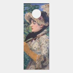 Aviso De Porta Jeanne (Primavera) Por Édouard Manet