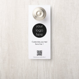 Aviso De Porta Logotipo comercial personalizado Empresa Promocion