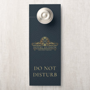 Aviso De Porta Marca do Luxury Hotel