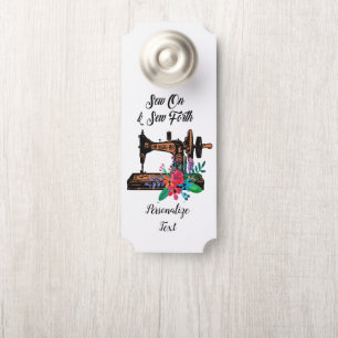 Aviso De Porta Mostrar na sala de personagem de Seamstress de asa