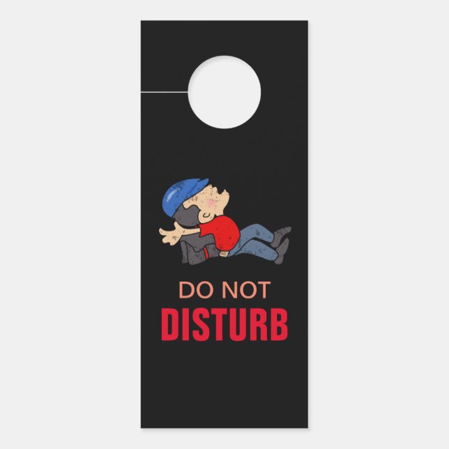 Aviso De Porta Não perturbar (Frente)