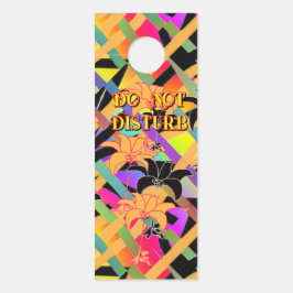 Aviso De Porta Não Perturbe/Silêncio Por Favor