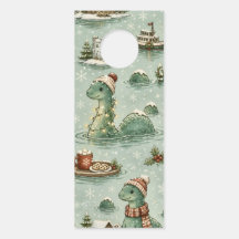 Nessie do Natal Monstro do Lago Ness Aconchegante