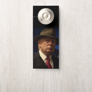 Aviso De Porta padrinho da América Don J. Trump