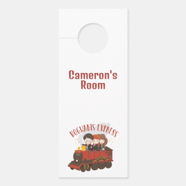 Aviso De Porta Passeio no Chibi HOGWARTS EXPRESS™ (Frente)