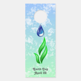 Aviso De Porta Perigo da Porta do Dia da Terra