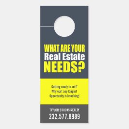 Aviso De Porta Perigo da Porta Imobiliária