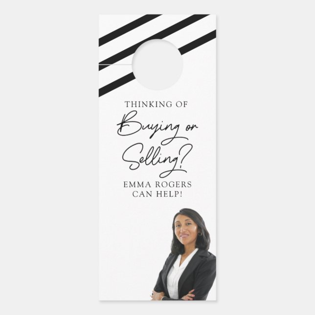 Aviso De Porta Perigo da Porta Imobiliária (Frente)