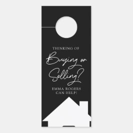 Aviso De Porta Perigo da Porta Imobiliária