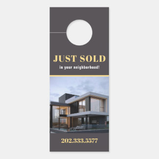 Aviso De Porta Perigo da Porta Imobiliária