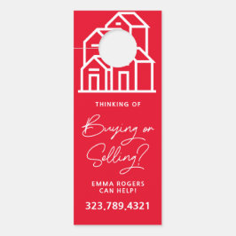 Aviso De Porta Perigo da Porta Imobiliária