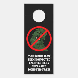 Aviso De Porta Perigo de porta de quarto livre de monstro persona