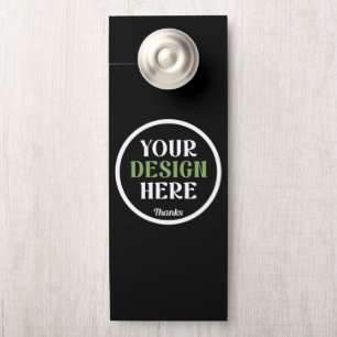 Aviso De Porta personalizado, único, elegante e minimalista