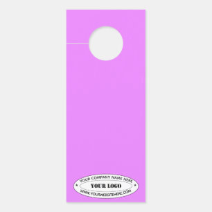 Aviso De Porta Personalizar o logotipo da empresa Disco de porta 