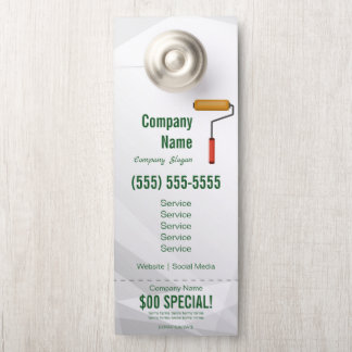 Aviso De Porta Pintor Door Hanger