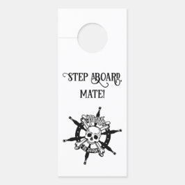 Aviso De Porta Pirate Door Hanger