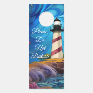 Aviso De Porta Ponto de farol