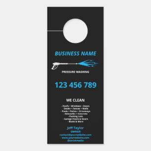 Aviso De Porta Potência de lavagem da pressão profissional