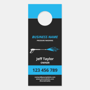 Aviso De Porta Potência de lavagem da pressão profissional