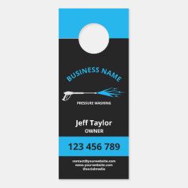 Aviso De Porta Potência de lavagem da pressão profissional