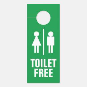 Aviso De Porta Sala de banho ocupada por mulheres do sexo masculi