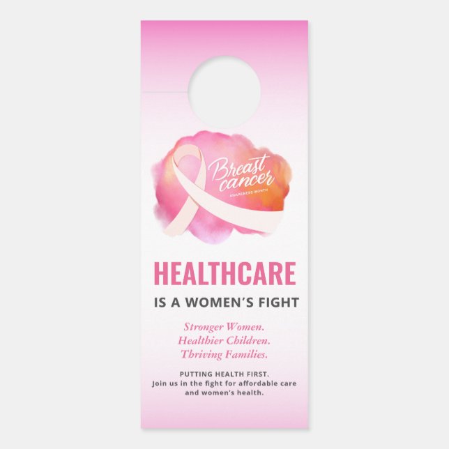 Aviso De Porta Saúde - 2026 - Sensibilização feminina (Frente)