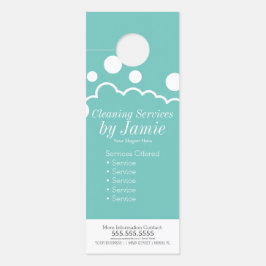 Aviso De Porta Serviços de Limpeza de Suds Comerciais