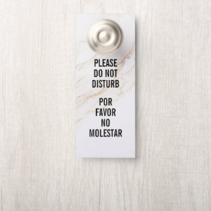 Aviso De Porta Sinal de Não Perturbe para Porta