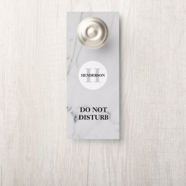 Aviso De Porta Sinal de Não Perturbe para Porta (Na maçaneta)