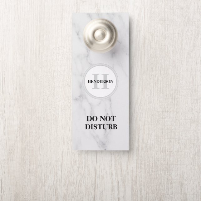 Aviso De Porta Sinal de Não Perturbe para Porta (Na maçaneta)