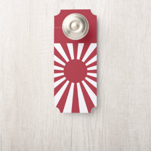 Aviso De Porta Sinalizador Sun Imperial de Ascensão do Japão, Edo