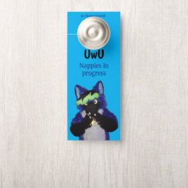 Aviso De Porta Sora nappies porta hanger