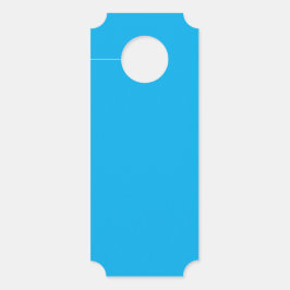 Aviso De Porta Um fundo azul celeste simples e sólido