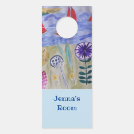 Aviso De Porta Velas Vermelhas e Flores