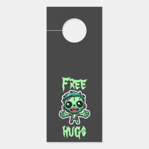 Aviso De Porta Zombie engraçado