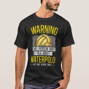 Aviso De Vintagem Do Polo Aquático Esta Pessoa Pod