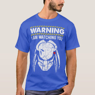 Aviso Estou A Ver-Te Camisetas engraçadas A Dizer