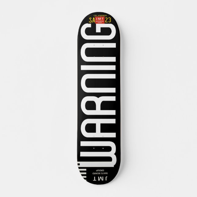 AVISO  JMT JAMAICA Deck de Skateboard 7 3/4" (Frente)