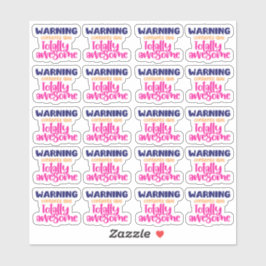 Aviso, o conteúdo é totalmente incrível - adesivo